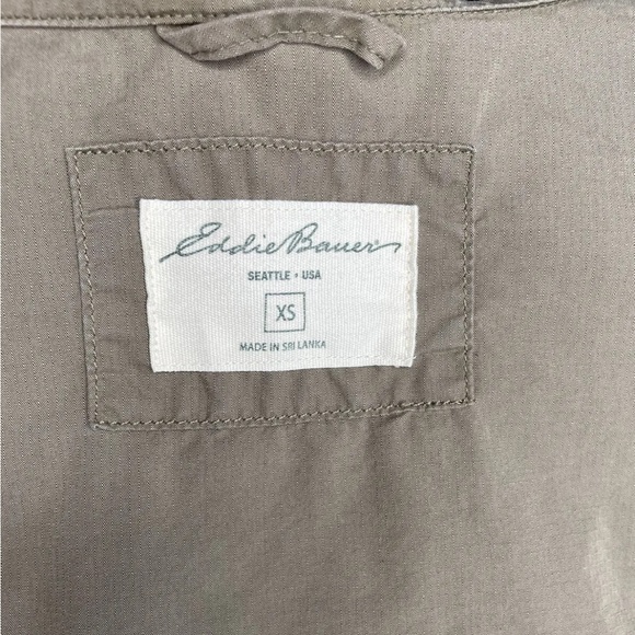 Vintage EDDIE BAUER KHAKI JACKET COAT Size XS - Picture 6 of 8